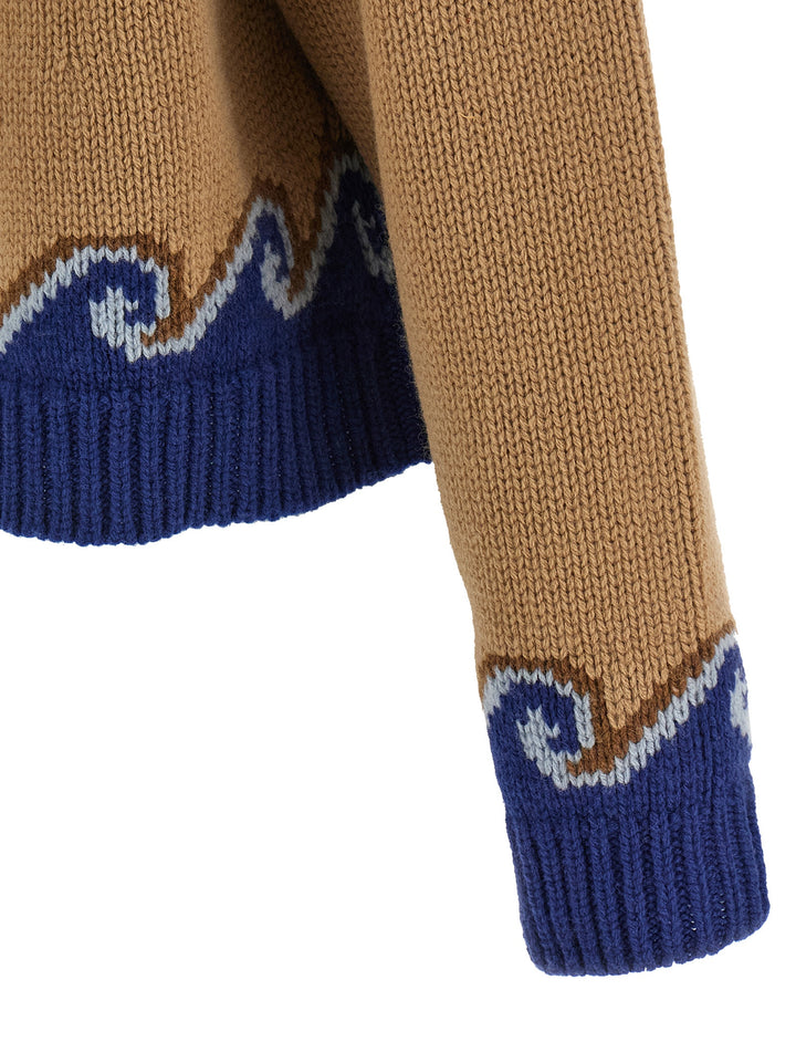 Alanui Sweet Winter Sweaters and Cardigans - Beige | f88f1704fe57ccf1815f17c17b56bc06831376b3