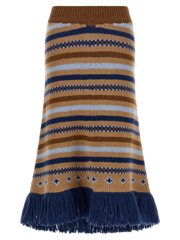 Sweet Winter Skirts Multicolor