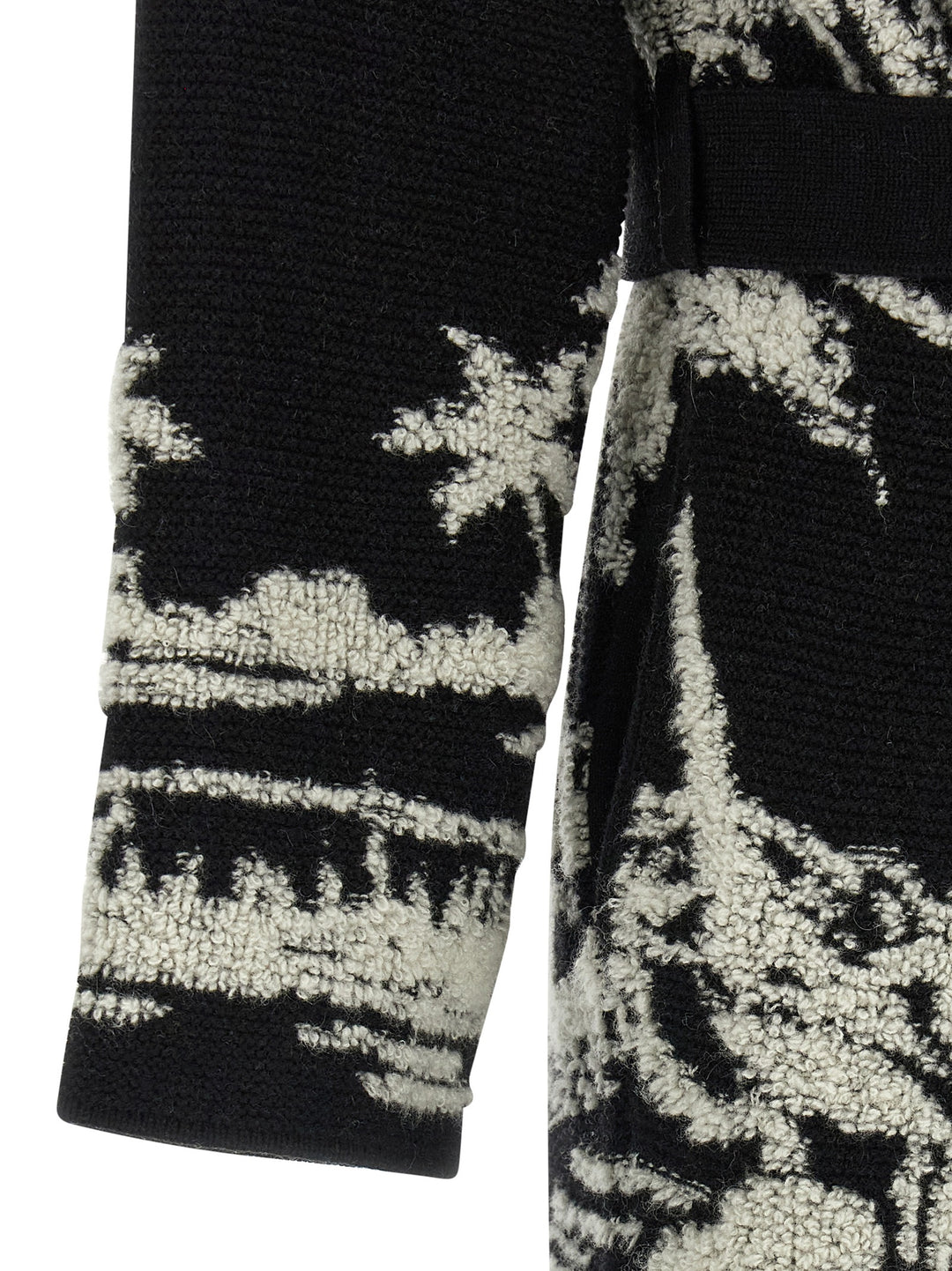 Alanui Palm Grove Tales Coats and Trench Coats - White/Black | 4f428e262698b4e11e739230a2c81af8807da8b9