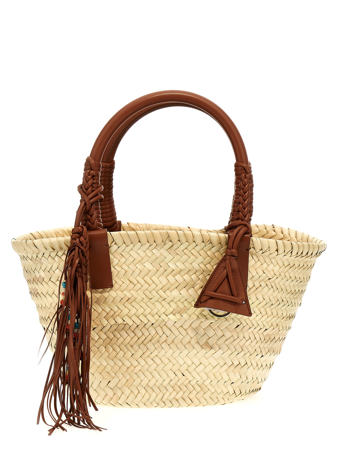 Alanui Icon Palm Leaf Small Hand Bags - Brown | 3d5303f55239e7b3ff8f789a10251c21453aec0e