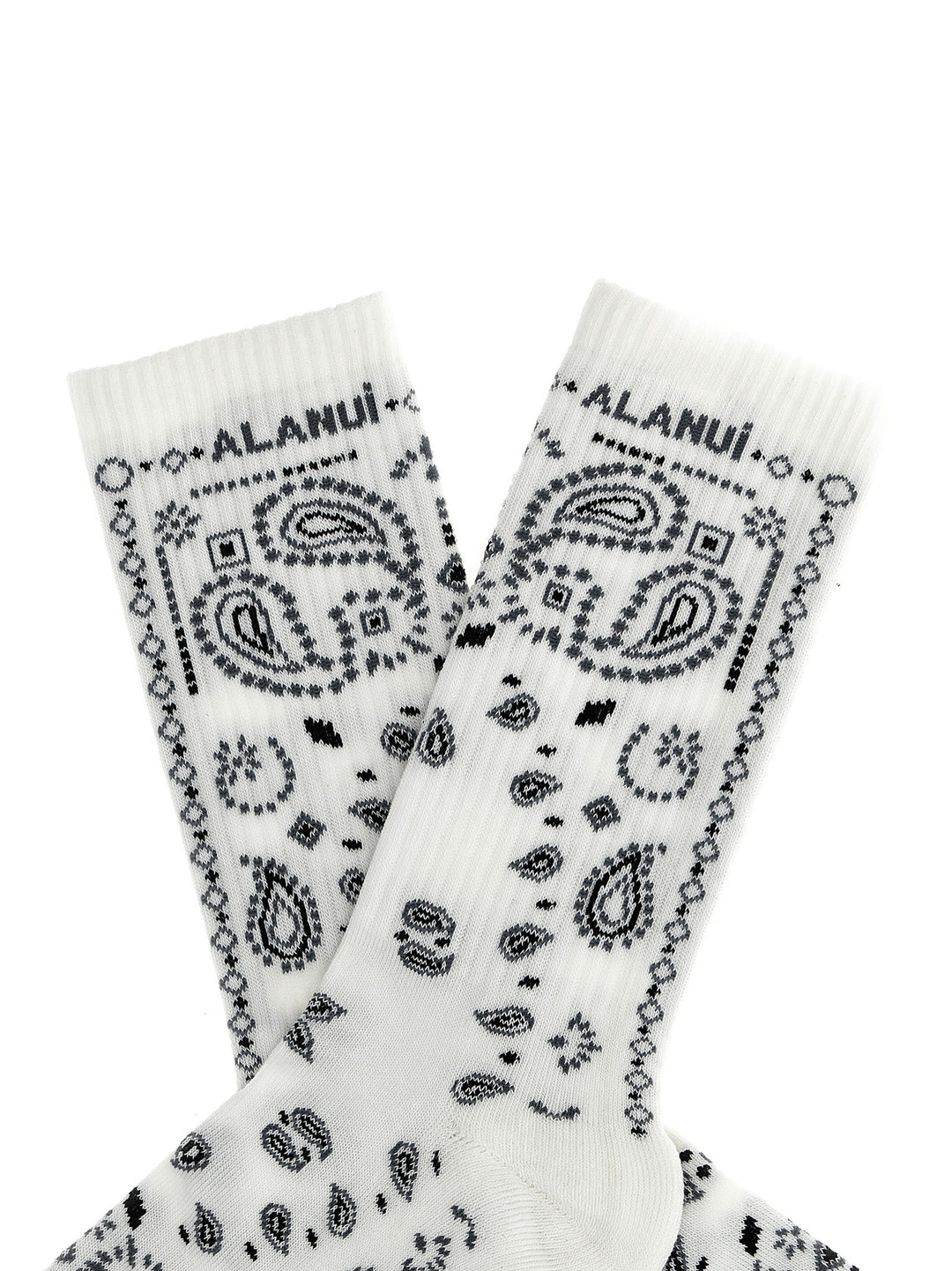 Bandana Socks White/Black