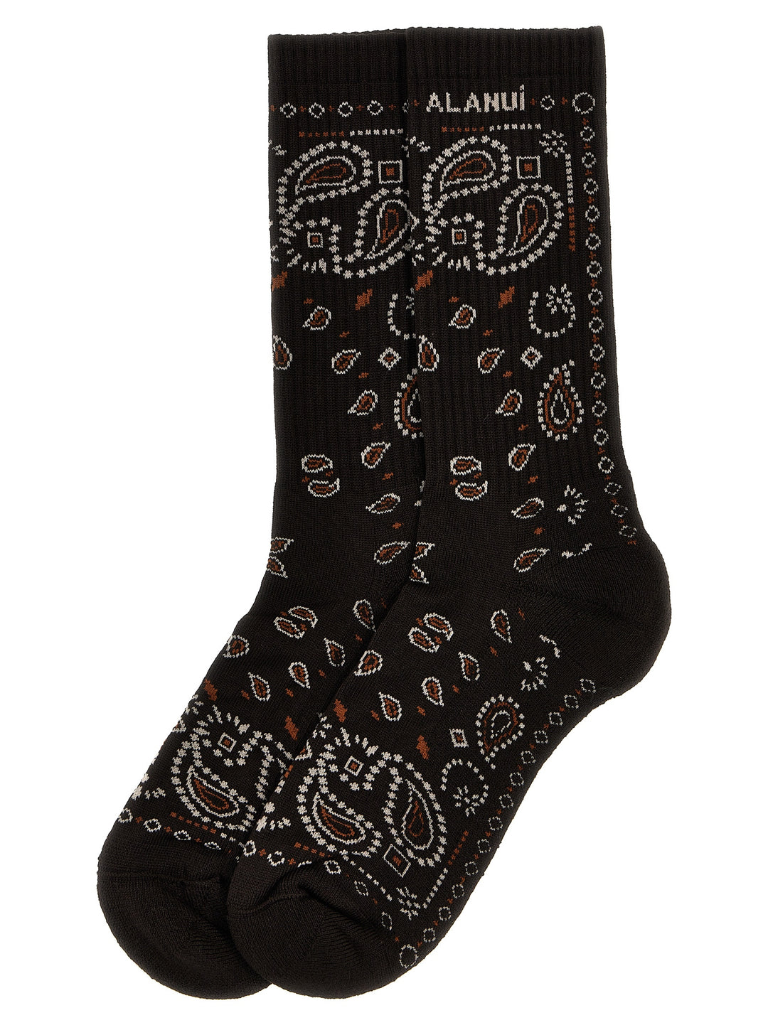 Bandana Socks Brown