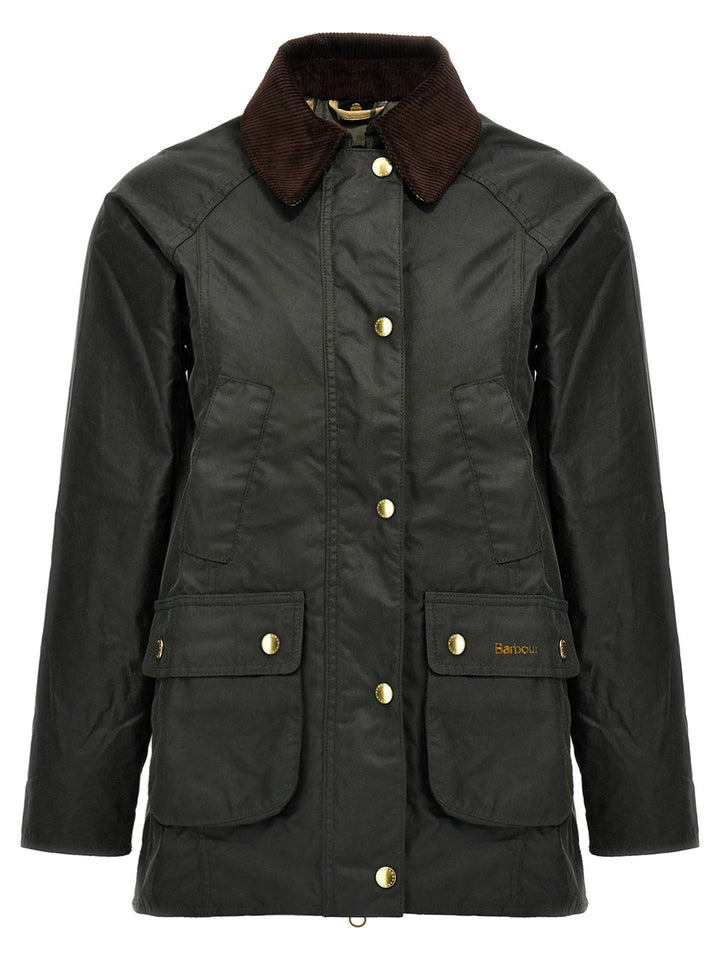 Modern Beadnell Casual Jackets, Parka Green