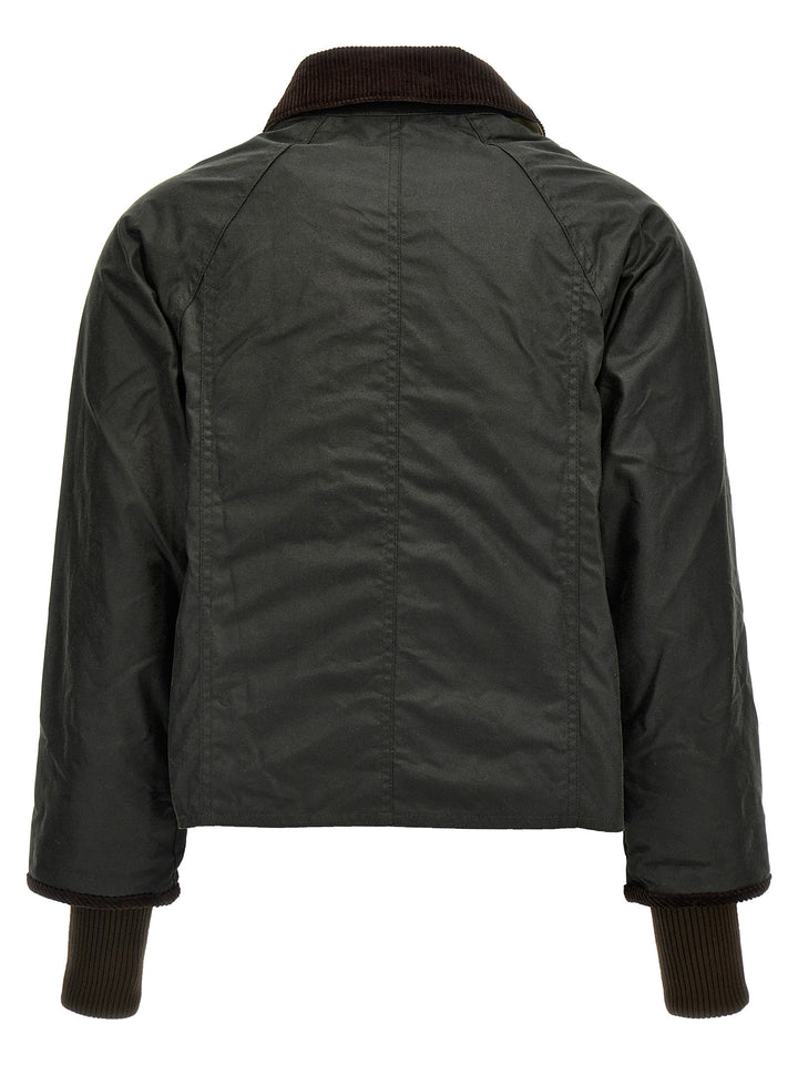 Cropped Beadnell Casual Jackets, Parka Green