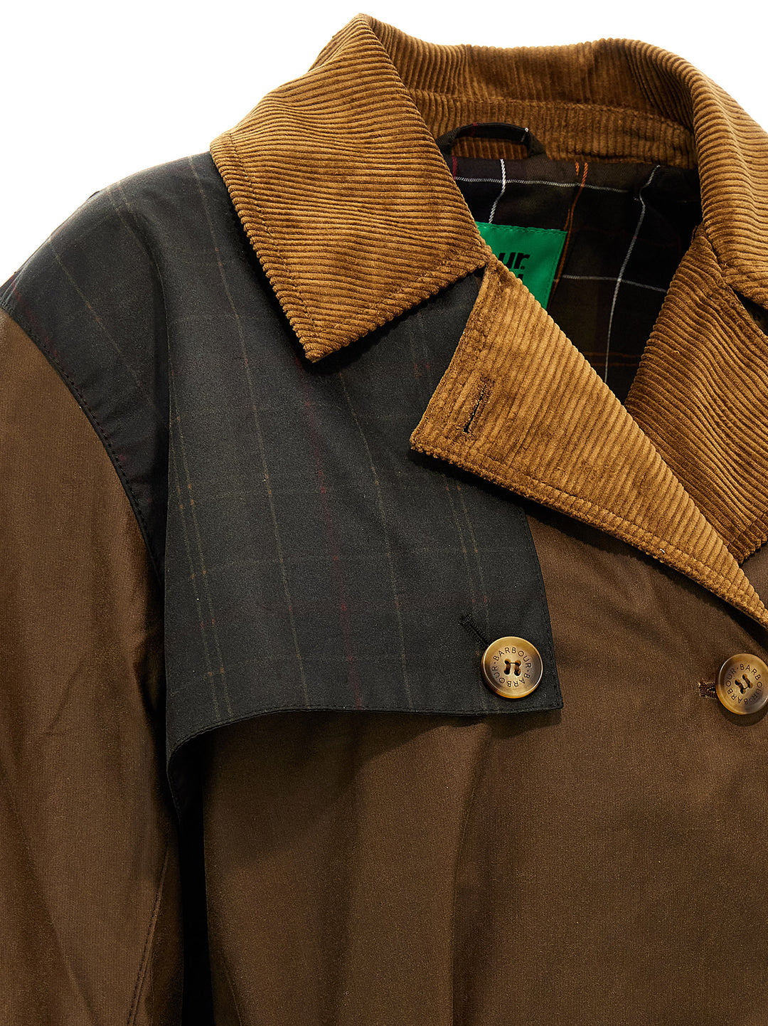 Trench Barbour X Ganni Coats, Trench Coats Brown