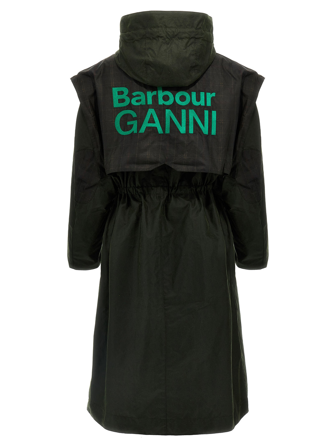 Parka Barbour X Ganni Casual Jackets, Parka Green