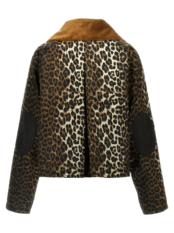 Anorak Animalier Casual Jackets, Parka Multicolor