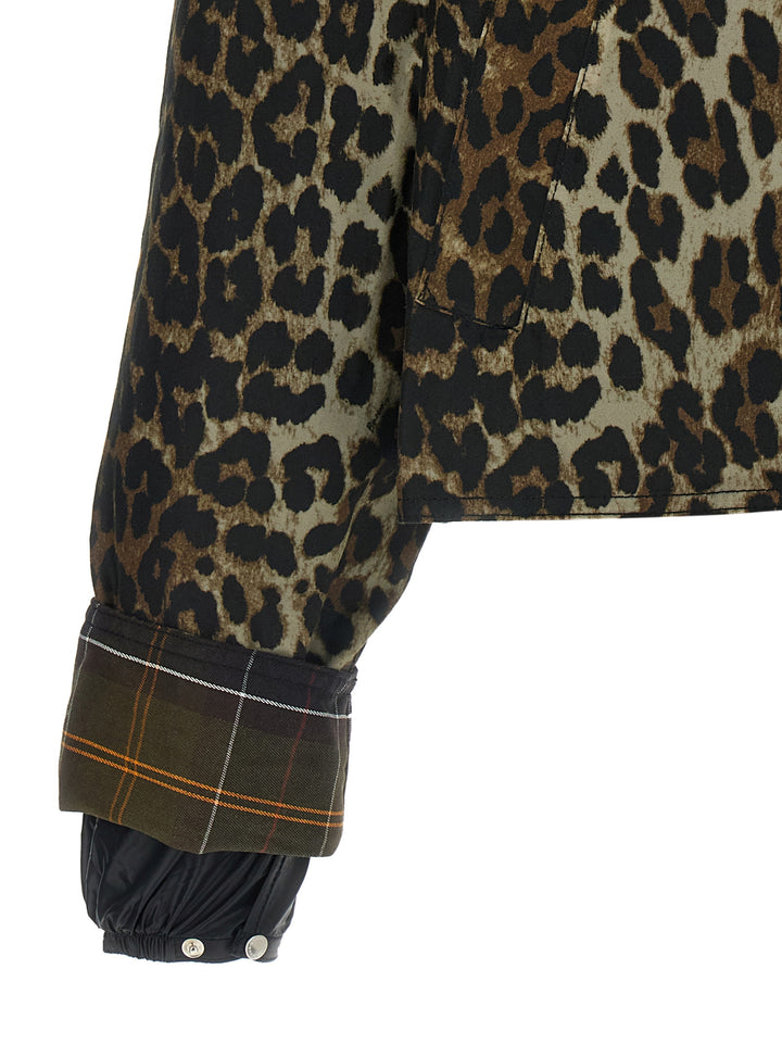 Barbour Parka Barbour X Ganni Puffer Jackets - Multicolor | e540d6143548af0025f0bdc9b75569572372fa46