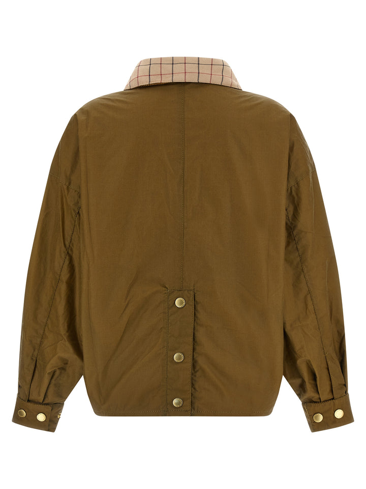 Barbour Launton Puffer Jackets - Beige | f8d17b861978d317a8e5f36c0fec89d5eff223ab