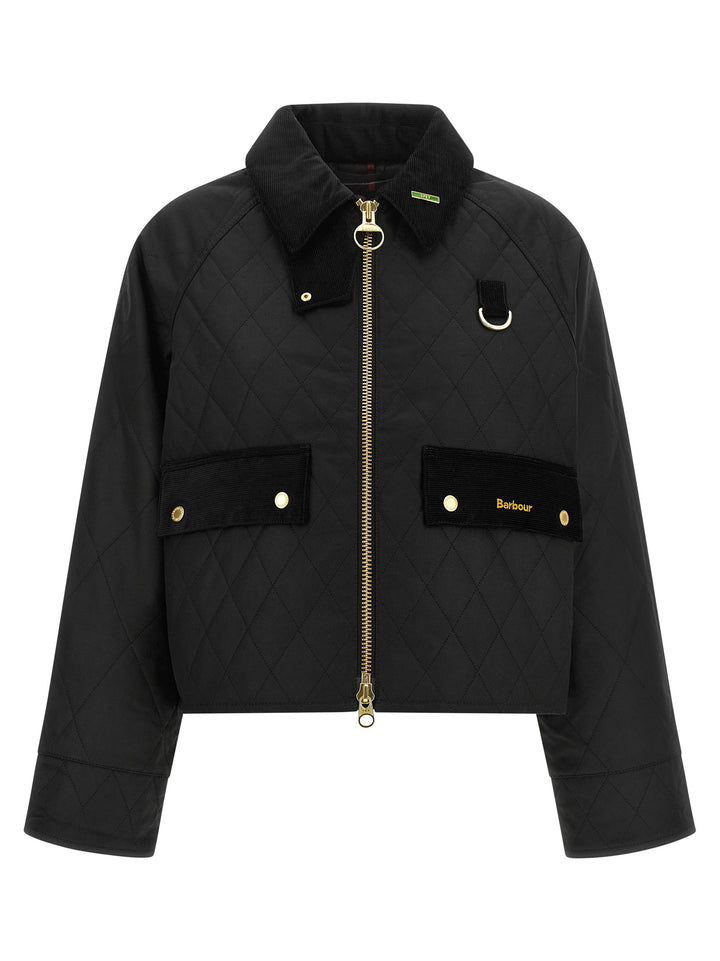 Barbour Spey Icons Puffer Jackets - Black | deeb55f82ff4d1ab5705034cf8726a09e663a977