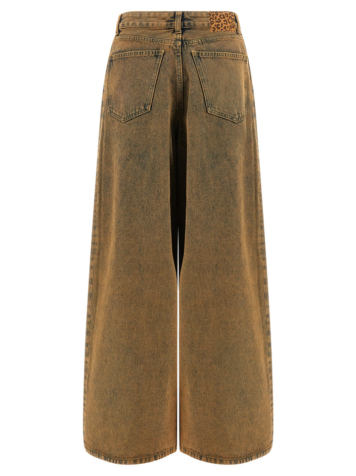 Alanui Den Wideleg Pants - Multicolor | 953b5f0952ada4363db70c0e76f6c7a3c25bc454