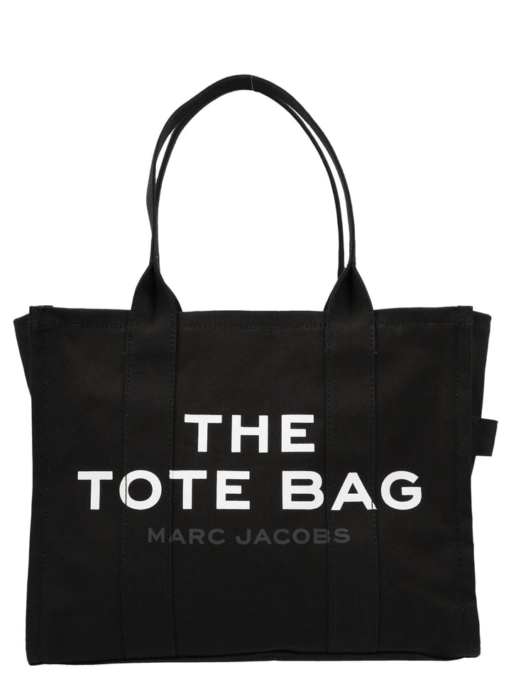 Marc Jacobs Traveler Tote Tote Bag - White/Black | 9f879c3cd59141280469cb5665d5a4866d33a25b