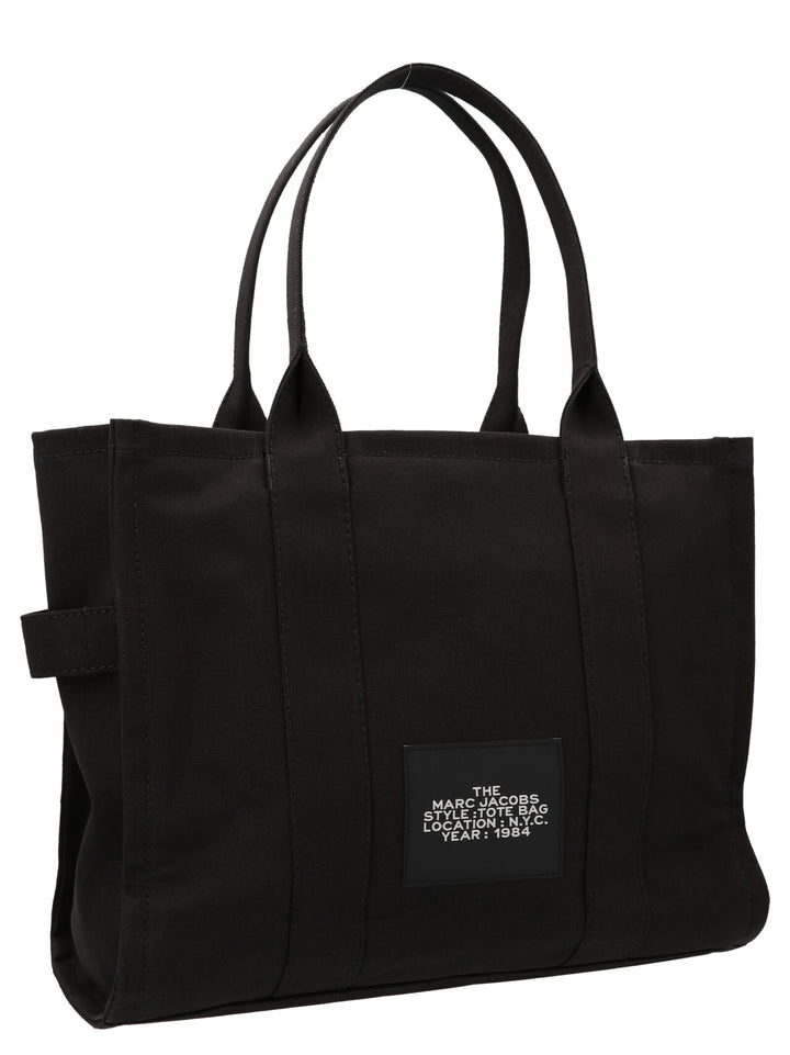 Marc Jacobs Traveler Tote Tote Bag - White/Black | d961b03138e49cd38528016f69942562de02d378