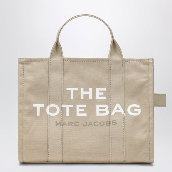The Medium Tote Bag In Beige Canvas