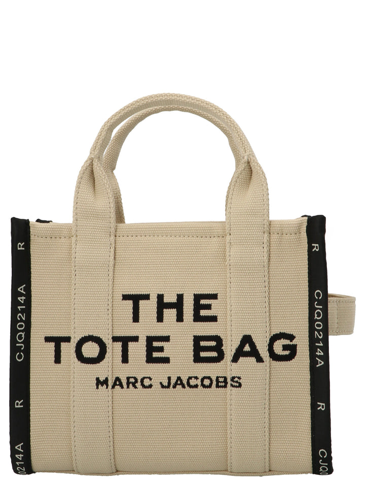 Marc Jacobs The Jacquard Small Tote Hand Bags - Beige | 267caa99f971255455bb1b5028c6755df086cf7b
