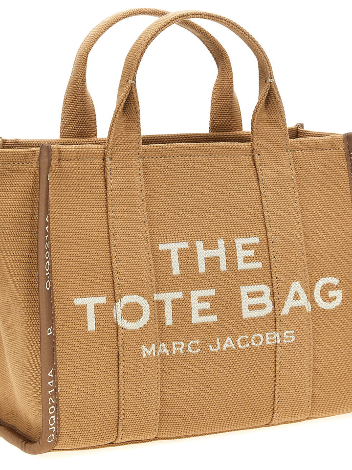 Marc Jacobs The Jacquard Medium Tote Tote Bag - Brown | 54ae5c1a8033ae3fa9cf4c685a8cbf632f7c9d39