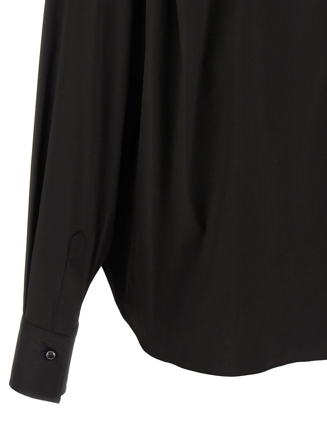 Brunello Cucinelli V-Neck Shirt Monile Shirt and Blouse - Black | 1abd9c07880f4e3351bcff18f1a10a8a227db2fc