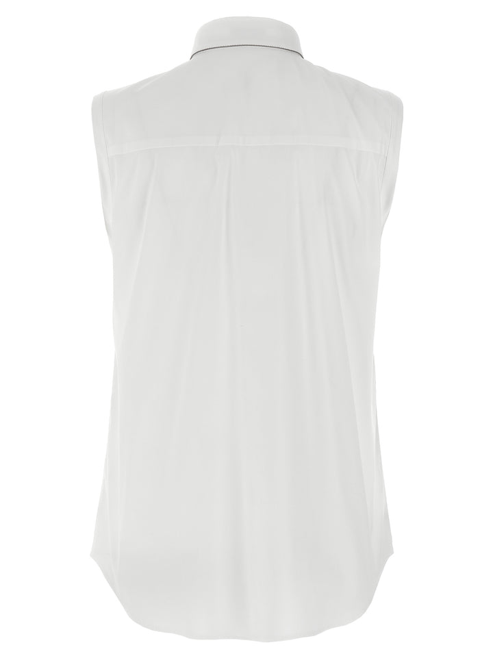 Brunello Cucinelli Monile Shirt Shirt and Blouse - White | 6dd85cc2a74884d010244ce835ddef89409bedec