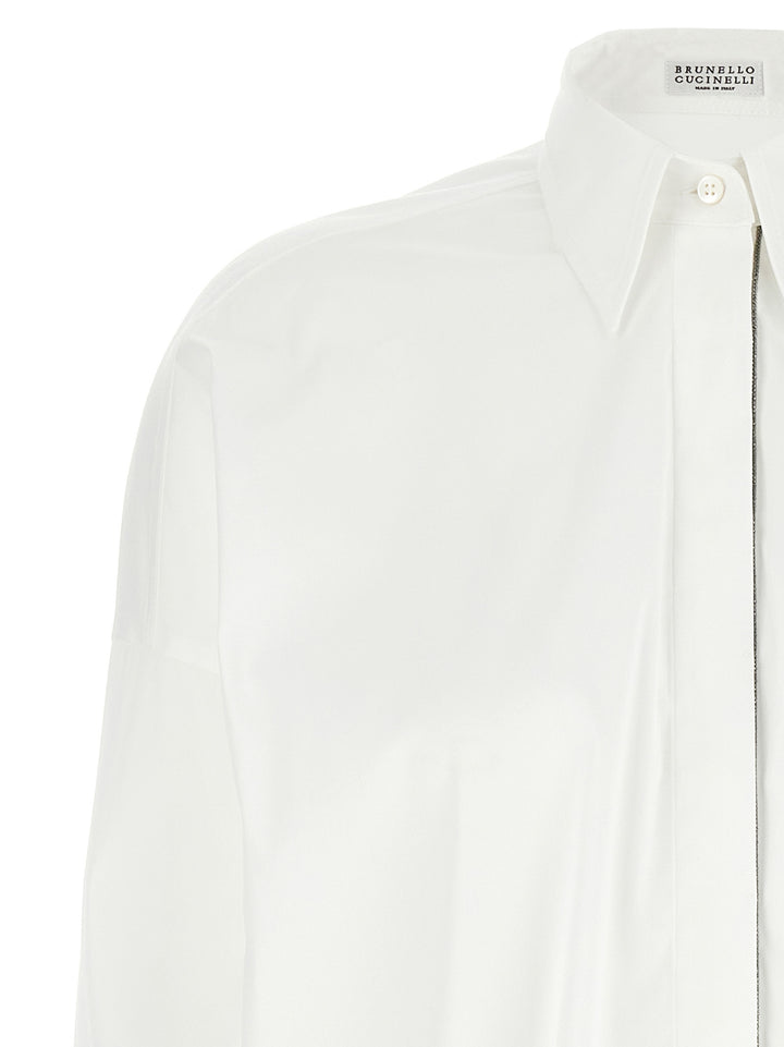 Brunello Cucinelli Monile Shirt Shirt and Blouse - White | 2f97fd8e7b2186632d309f7294971d67b1969579
