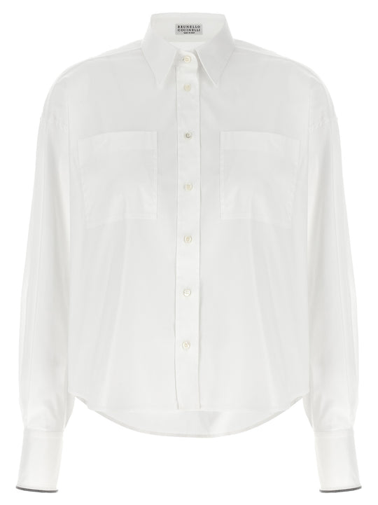 Monile Shirt Shirt And Blouse White