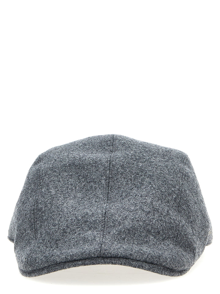 Logo Embroidery Hat Hats Gray