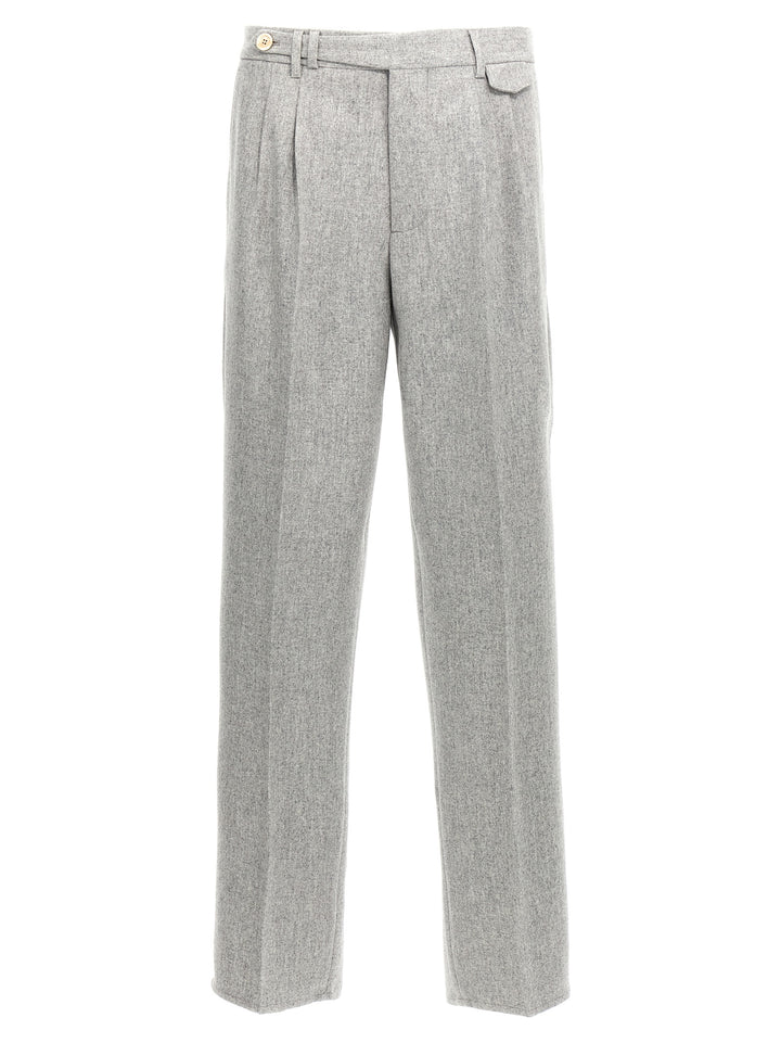 Wool Pants Gray