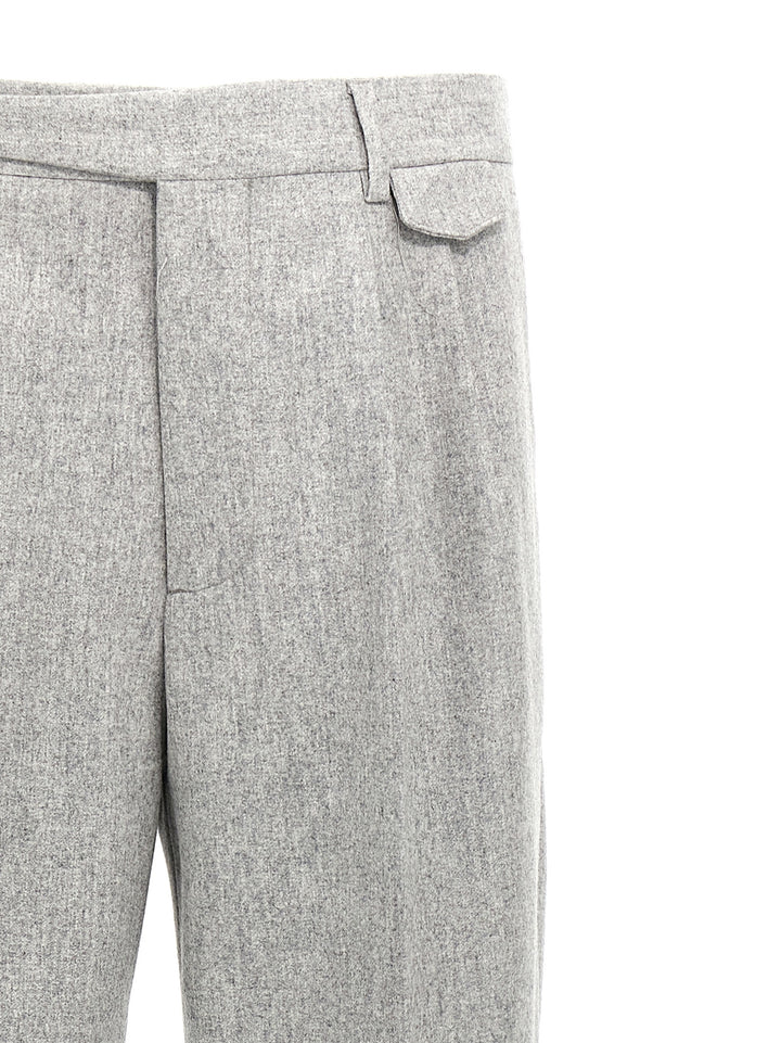 Wool Pants Gray