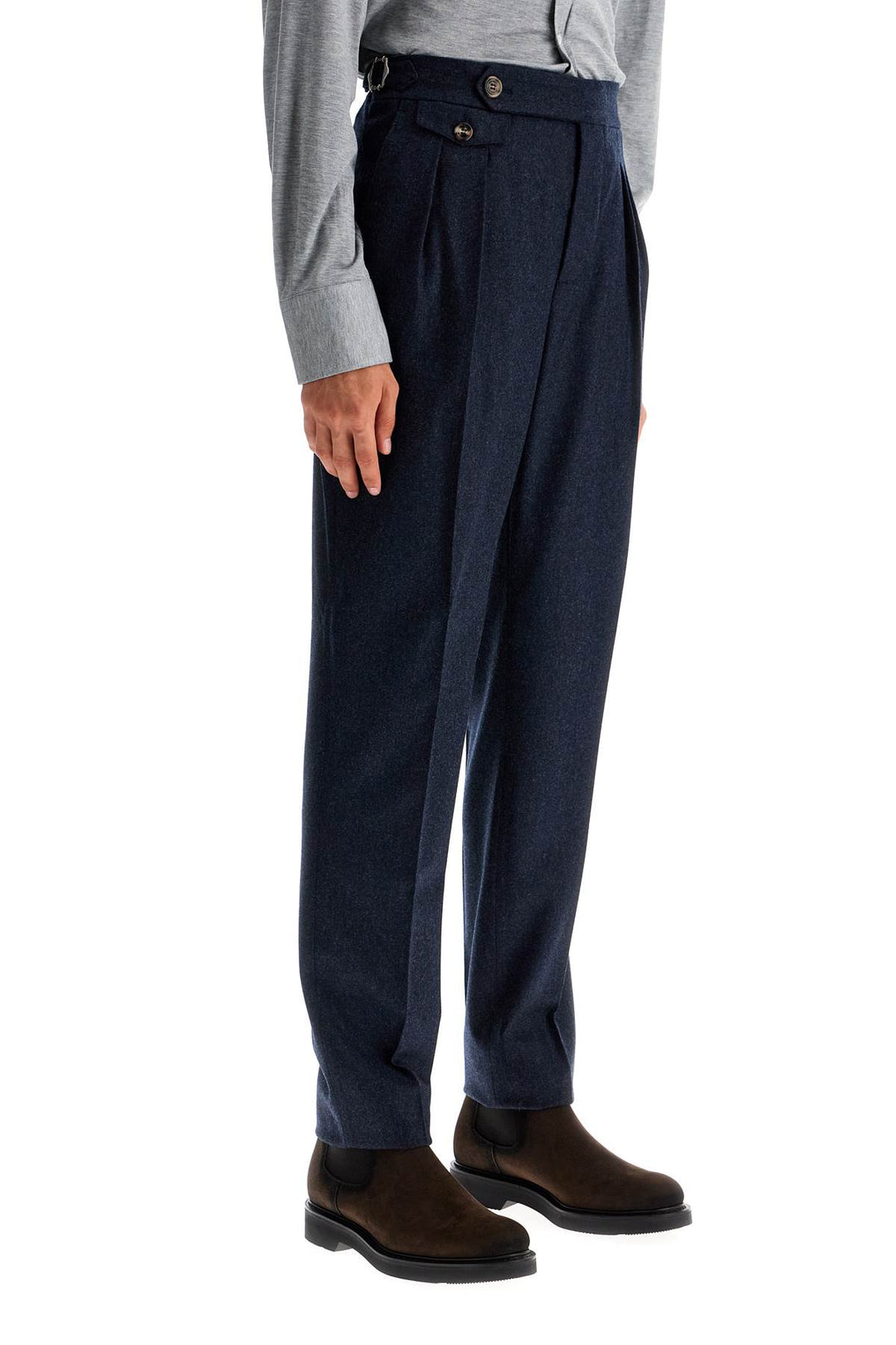 Tailored Fit Flannel Pants