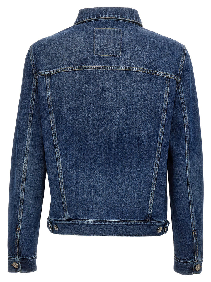 Denim Jacket Casual Jackets, Parka Blue