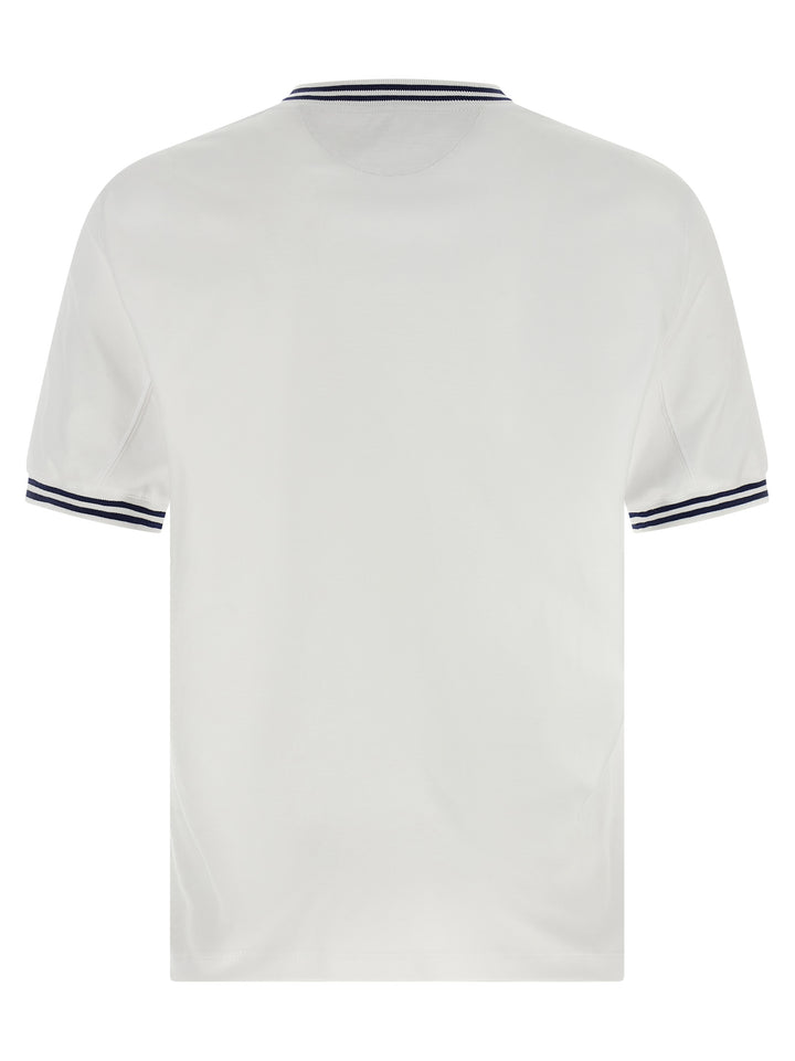 Brunello Cucinelli Solomeo Coat Of Arms T-shirt - White | c1034f86c93de122c6d571b7300364e4d7e485d4