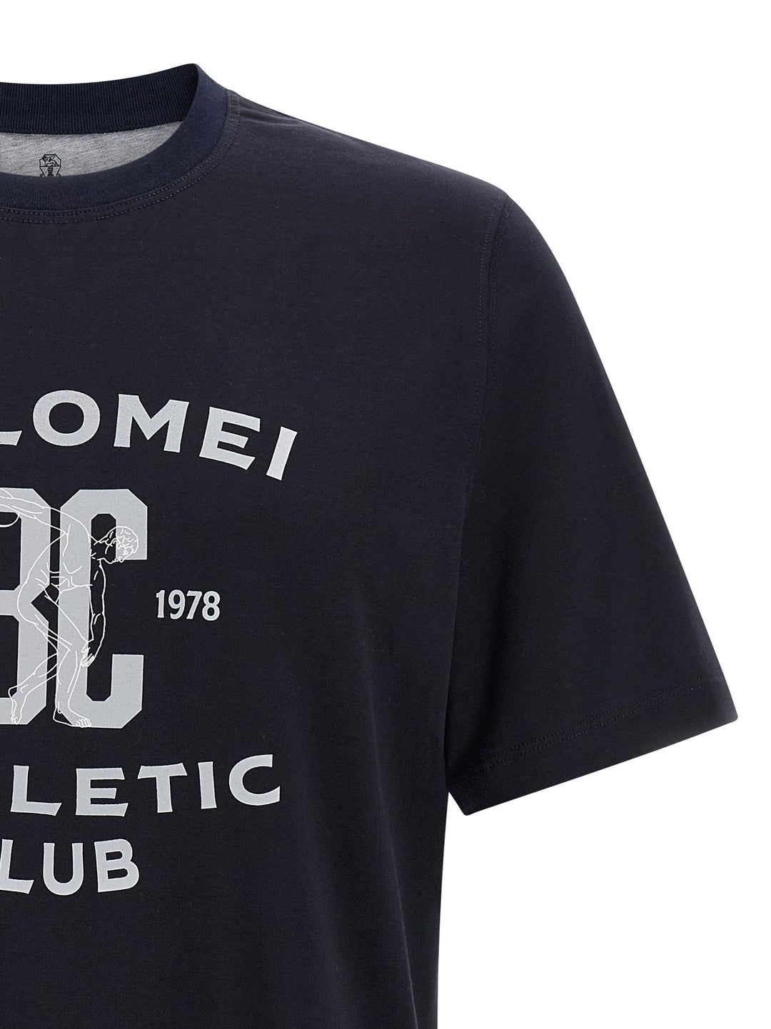 Brunello Cucinelli Printed T-shirt - Blue | 0aa90f6e834994fb50caabca797cc19120cbb500