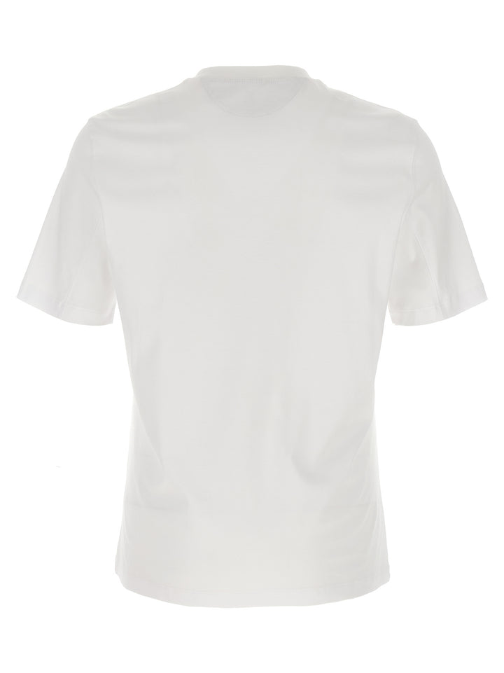 Brunello Cucinelli Printed T-shirt - White | 608915d79a920c579bed55fb28c34e278563832d