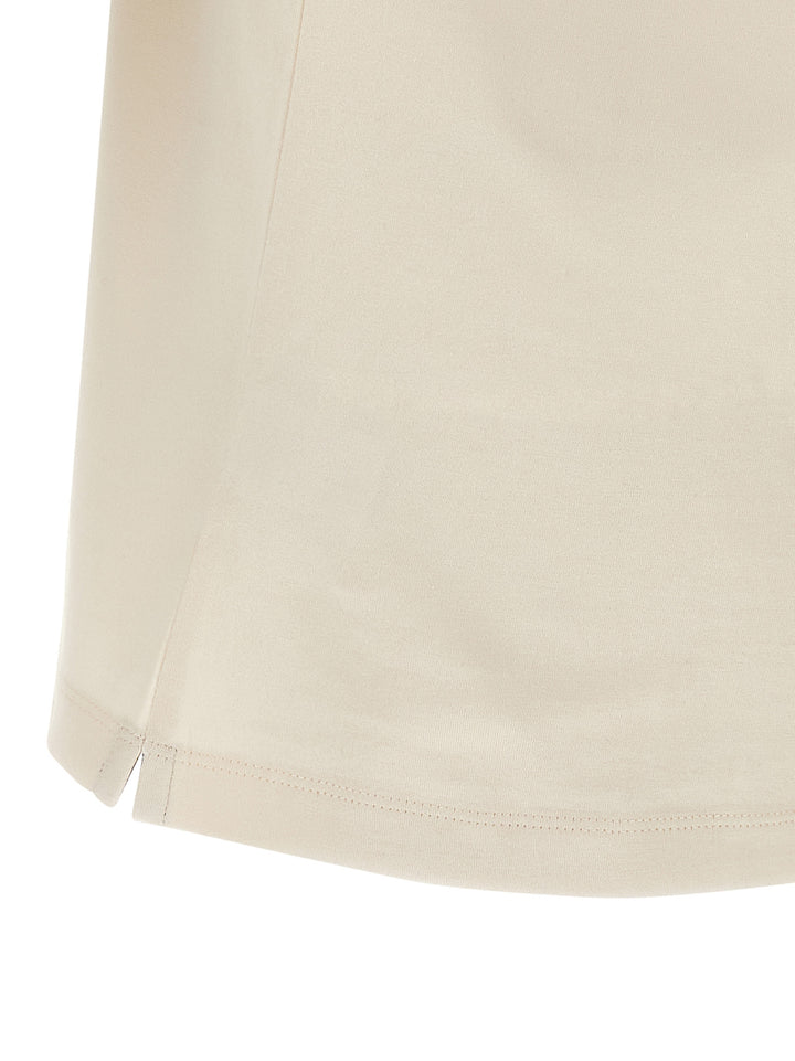 Brunello Cucinelli Cotton  Shirt Polo - Beige | 9e7e76997235fd98af0fdb31cdea4c1387c9523e