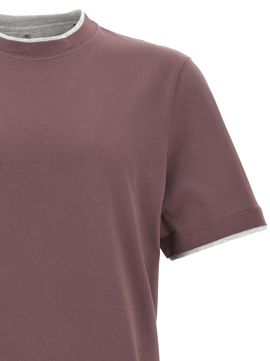 Layered T-Shirt Purple