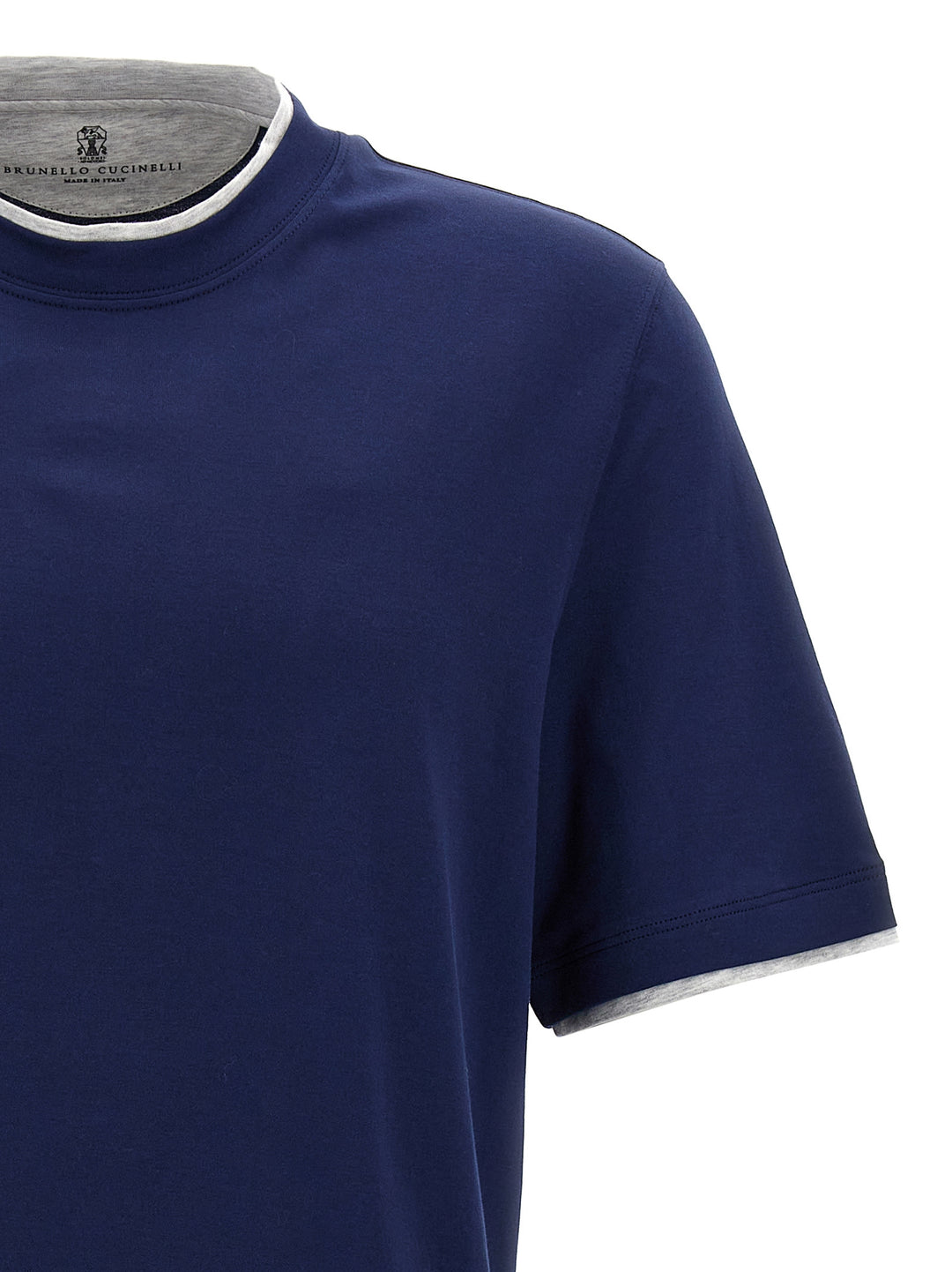 Layered T-Shirt Blue