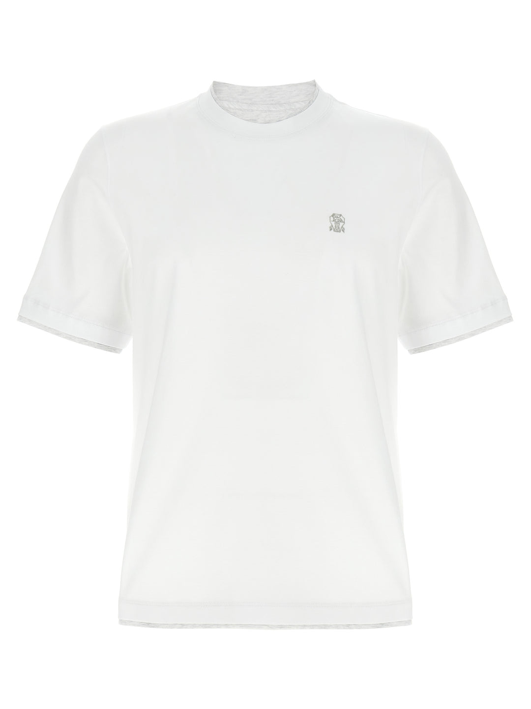 Logo Layered T-Shirt White