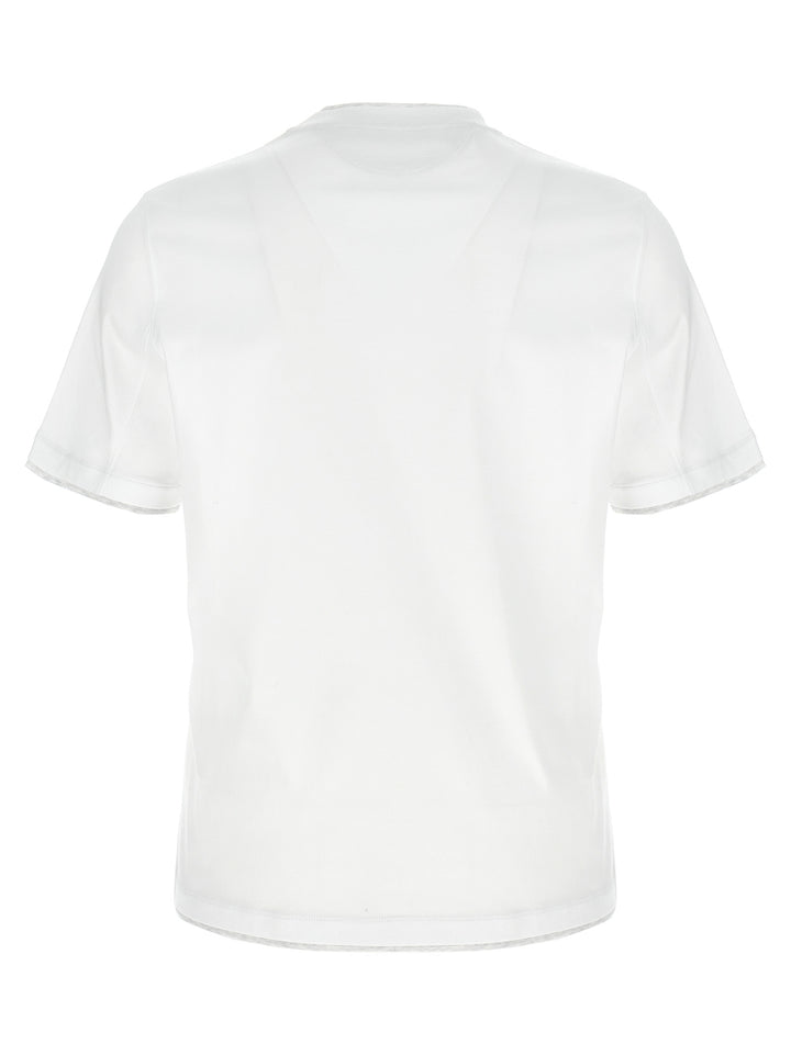 Logo Layered T-Shirt White