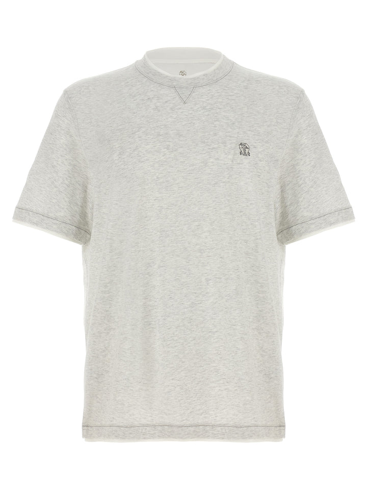 Layered T-Shirt Gray