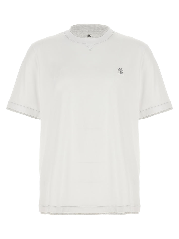 Layered T-Shirt White