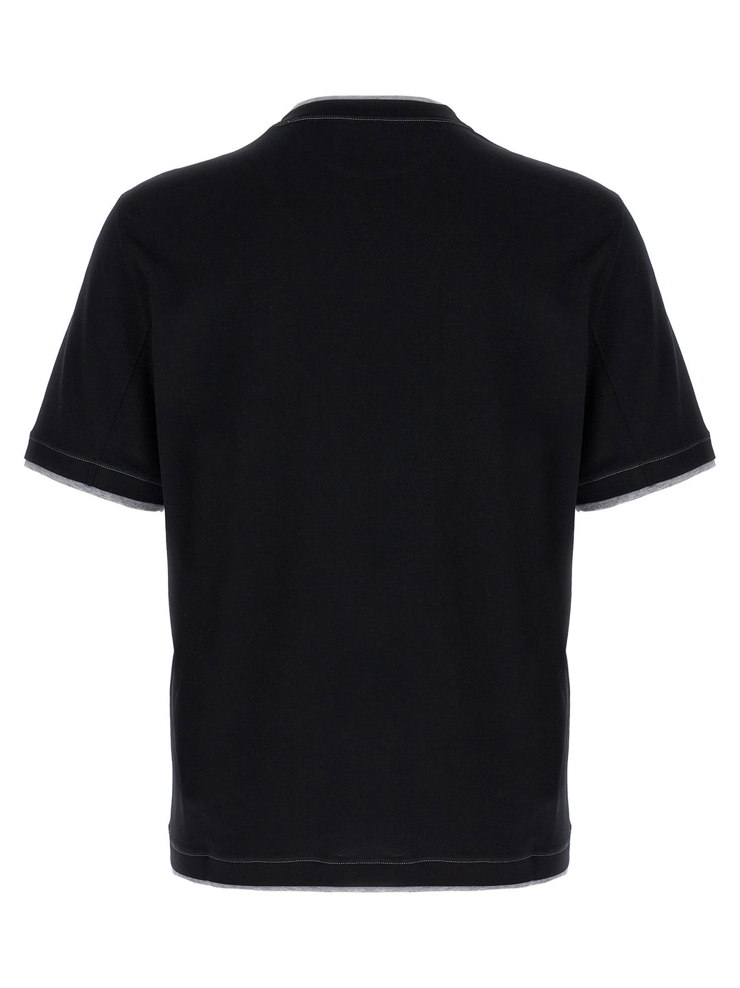 Layered T-Shirt Black