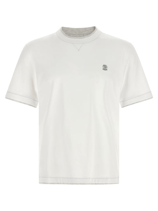 Double Layer T-Shirt White