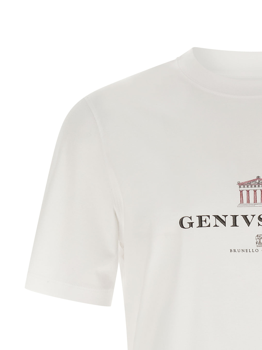 Brunello Cucinelli Genius Loci T-shirt - White | 21f69f183cd7a46c19f38c3e71a6d7187419d916
