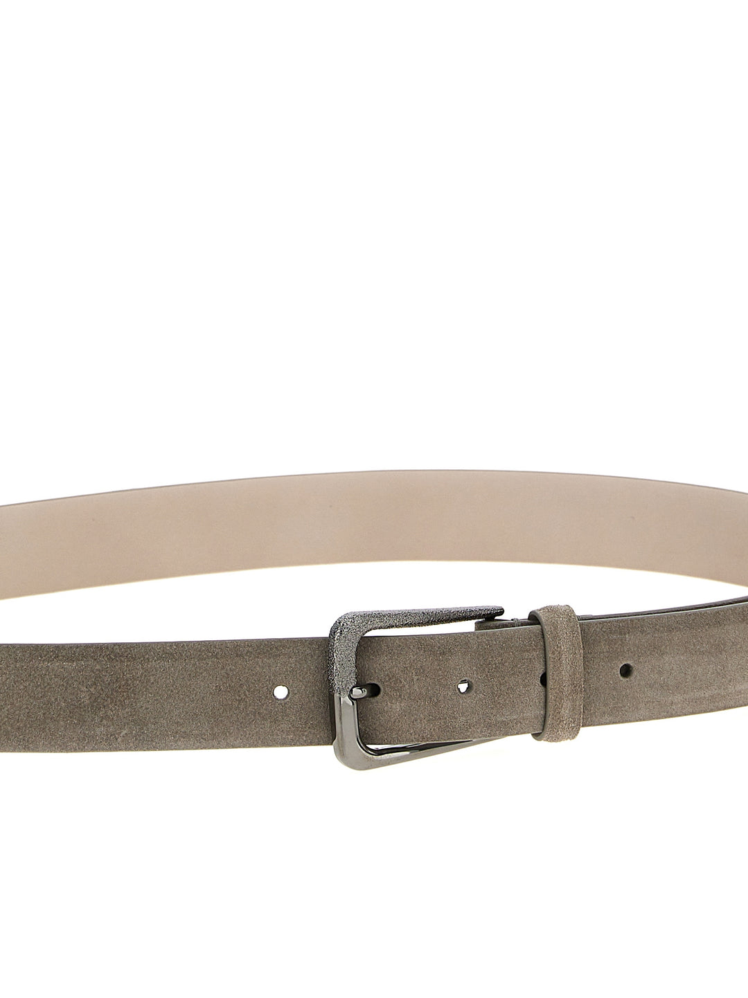 Suede Belt Belts Gray