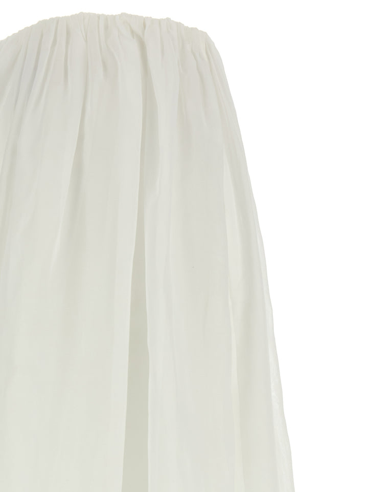 Brunello Cucinelli Multi-Layer Skirt Skirts - White | c0ad259b82ad95a24e597ba35f3266ceeaffa6d8