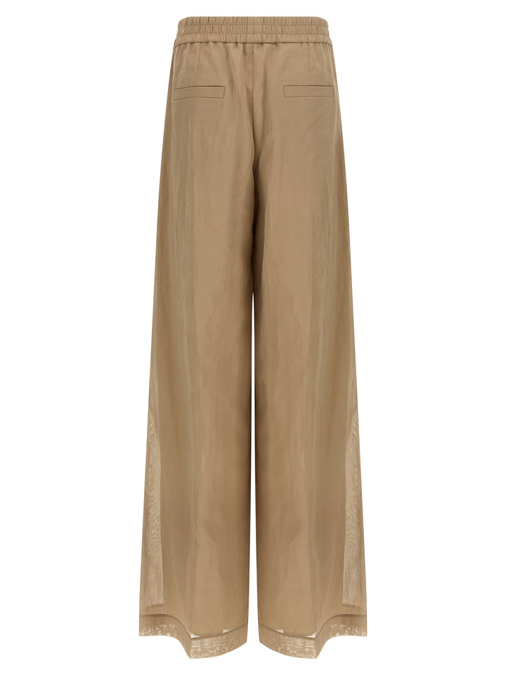 Brunello Cucinelli Loose Track Pants - Beige | fc4b98f93b47bb03034a6c28951118cbbbf34494