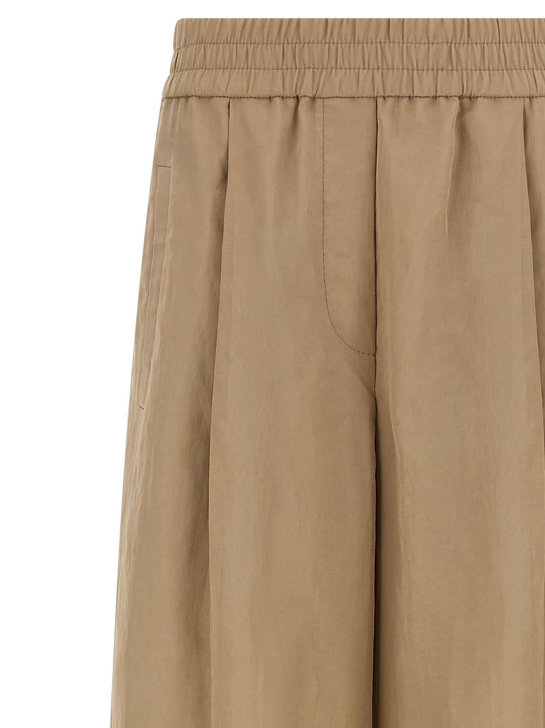 Brunello Cucinelli Loose Track Pants - Beige | 931e5f95a638d796fcaae56f0cb59289e697ae68