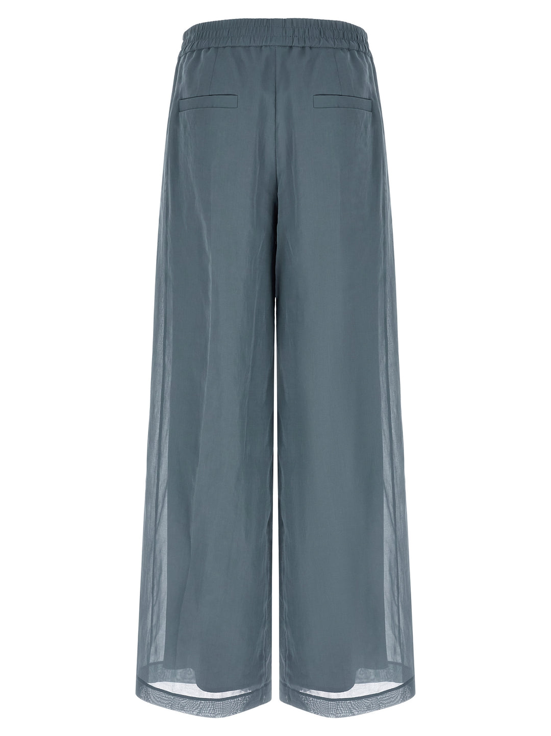 Brunello Cucinelli Loose Track Pants - Blue | 428cb96d292bbddc0cbdf15b31beb87aa9c9a0d8