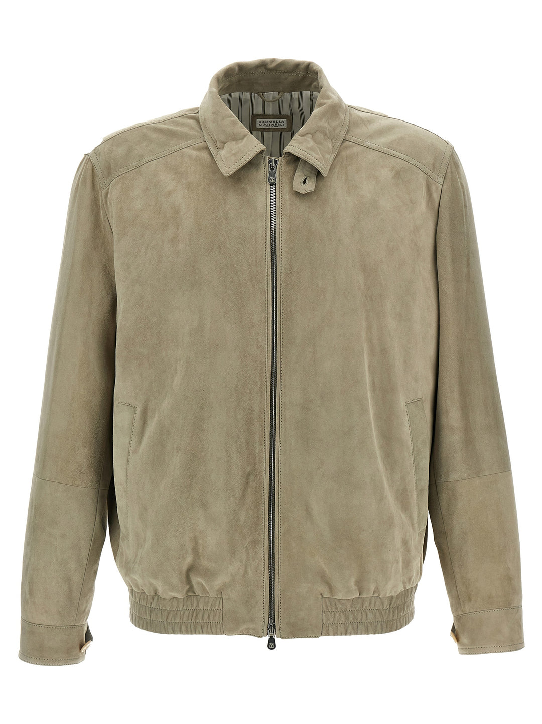 Suede Jacket Casual Jackets, Parka Gray