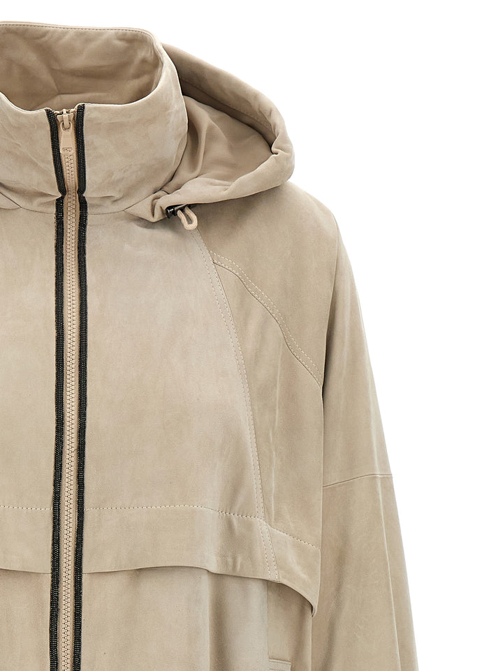 Monile Casual Jackets, Parka Beige