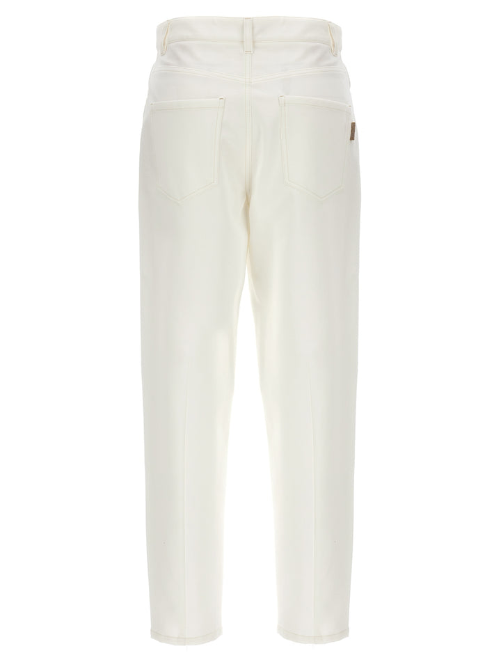 Jersey Pants White